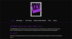 Desktop Screenshot of 121-web.co.uk